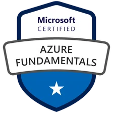 Azure AZ-900 certification badge